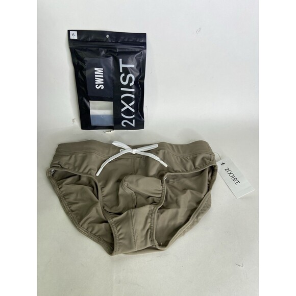 2xist Other - 2XIST Essentials Rio Swim Brief Swimwear Bottoms Fallen Rock Mens Size S